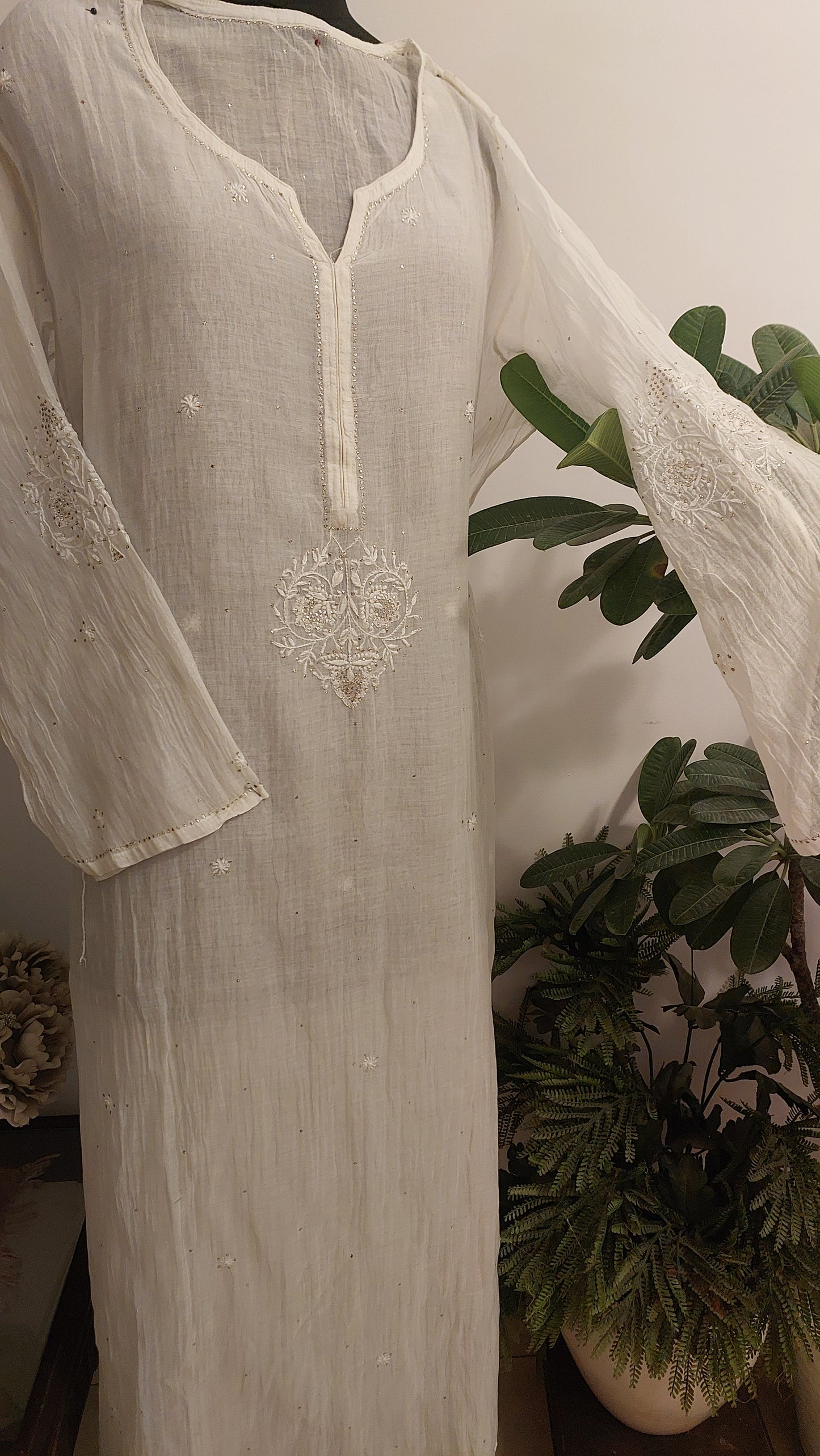 Nigar - Mul Chanderi Kurta