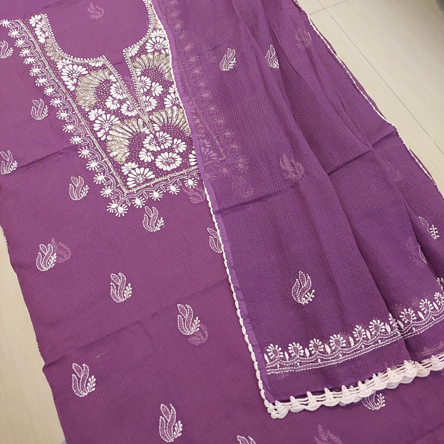 Kota Doriya Chikan Mukaish