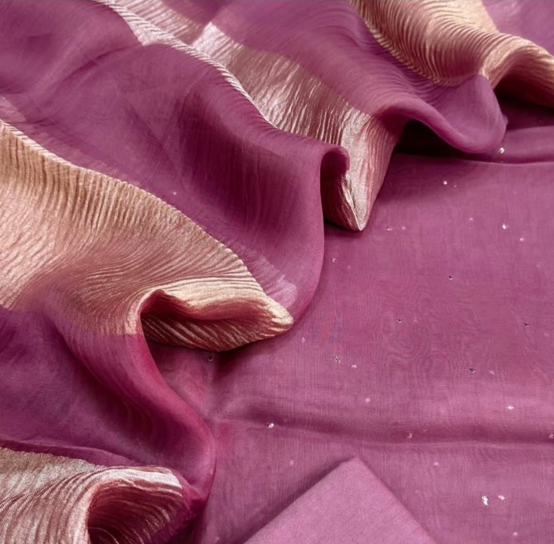 Banarsi Chanderi Organza Set