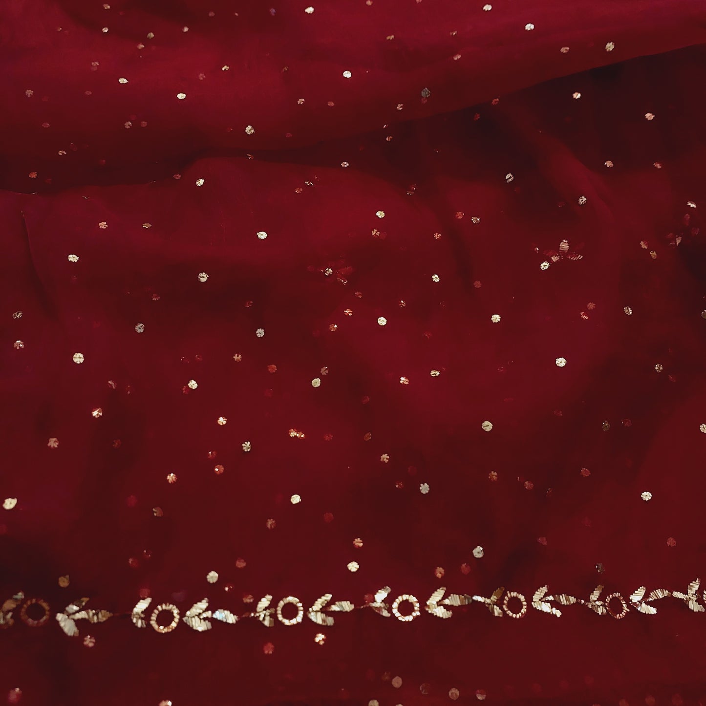 Pure Organza Mukaish Suit