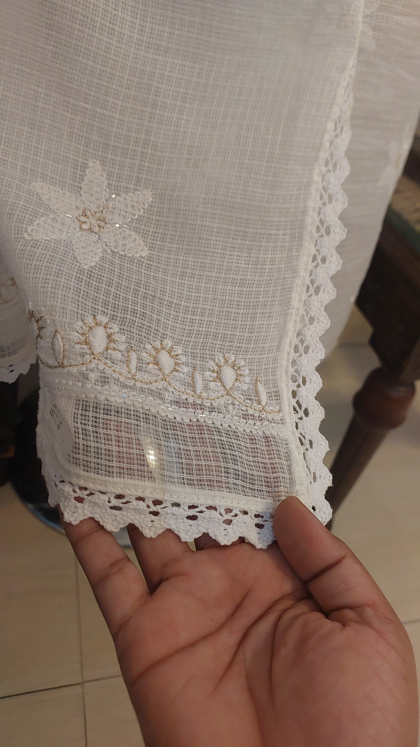 Kota Doriya Chikankari