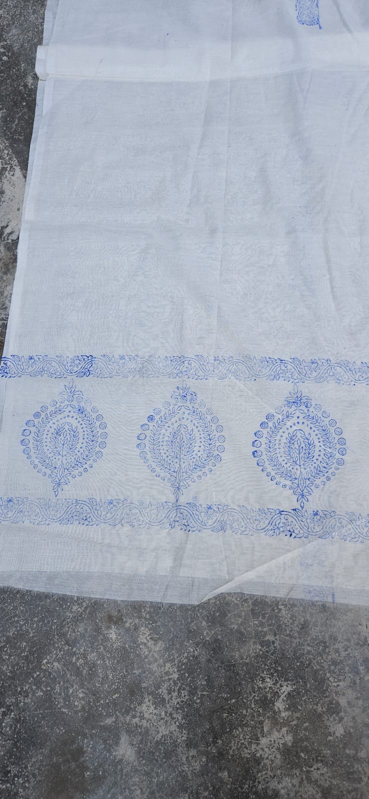 Mul Chanderi Bail Suit