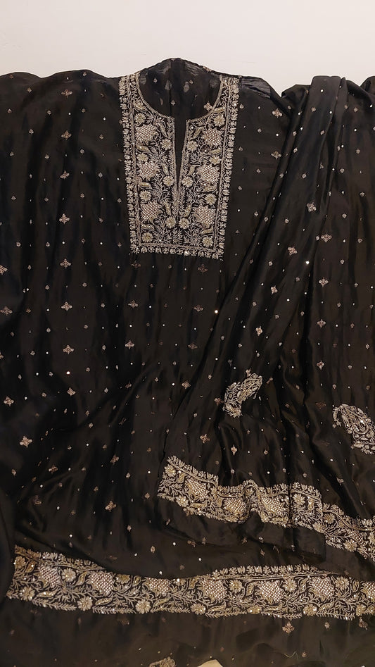 Nagma - Banarsi Chanderi Silk Suit