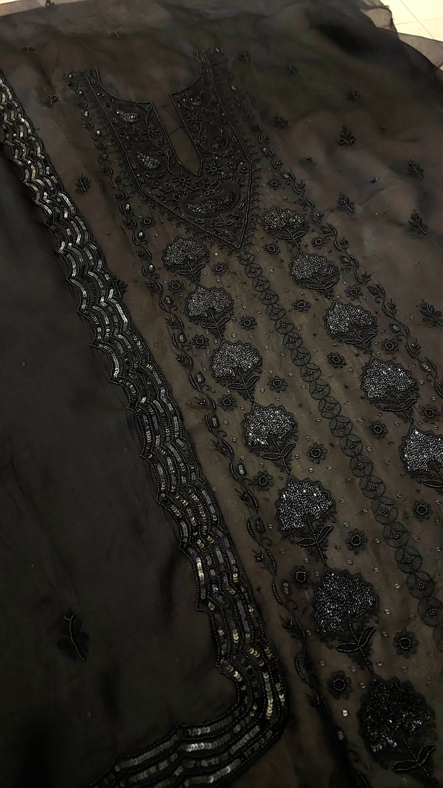 Pure Organza Chikankari