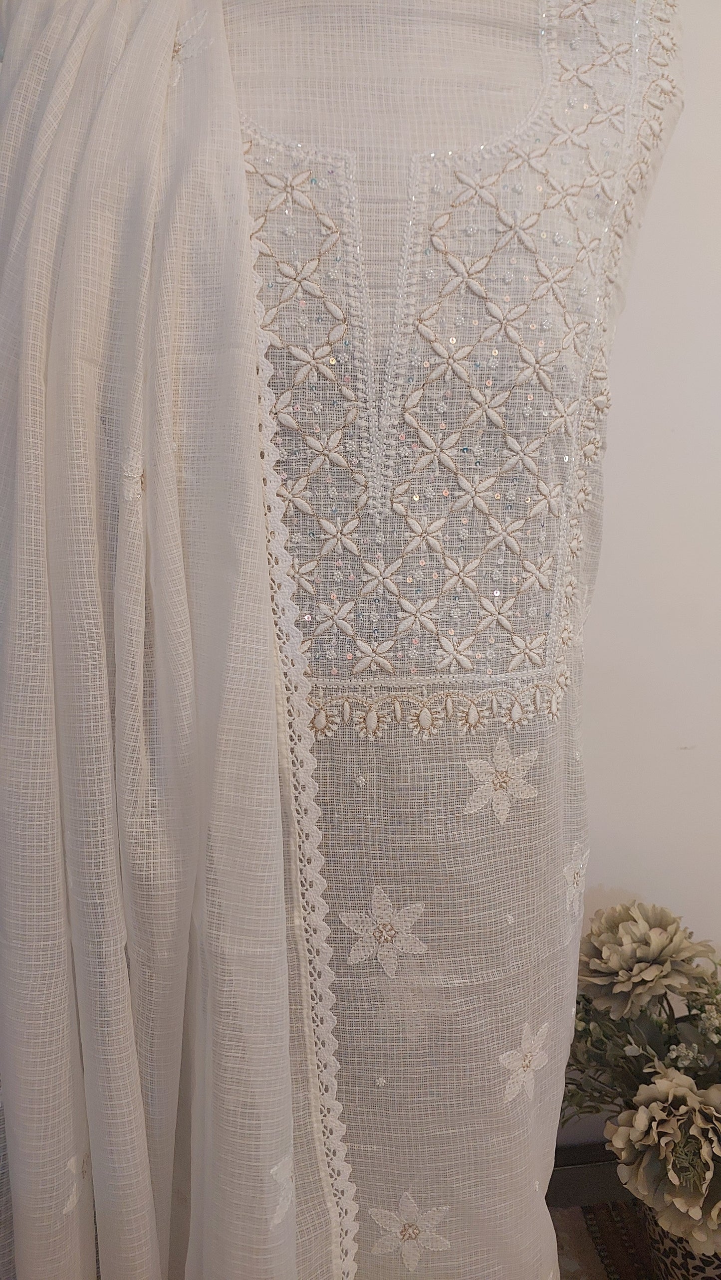 Kota Doriya Chikankari