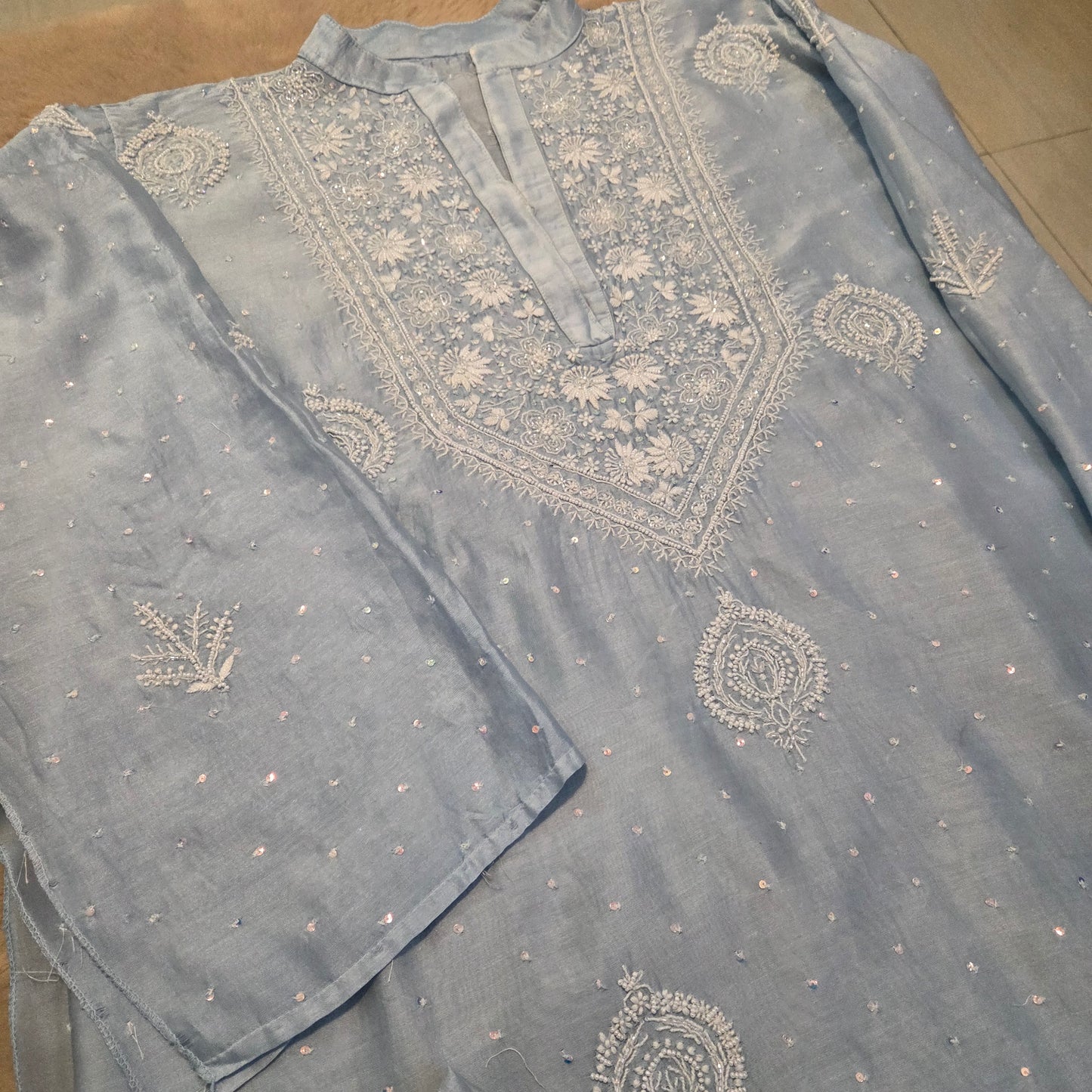 Chanderi Silk Coord Set