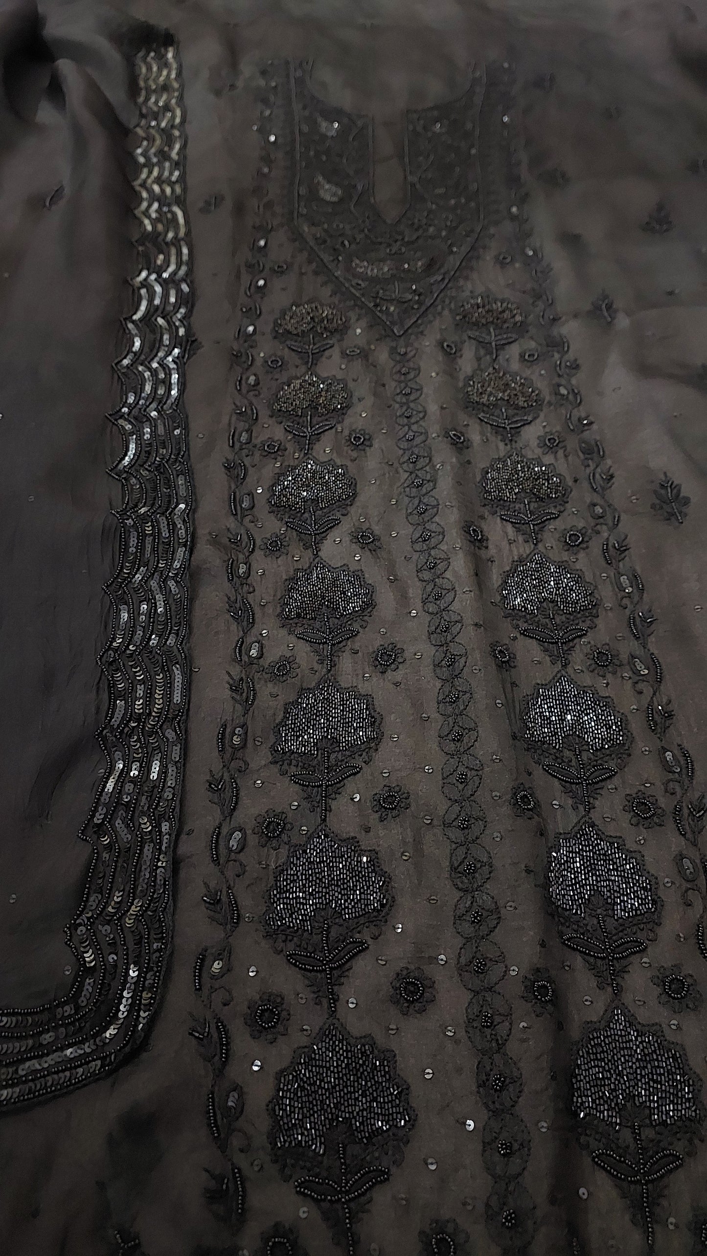 Pure Organza Chikankari