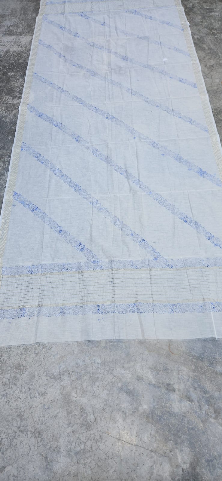 Mul Chanderi Bail Suit