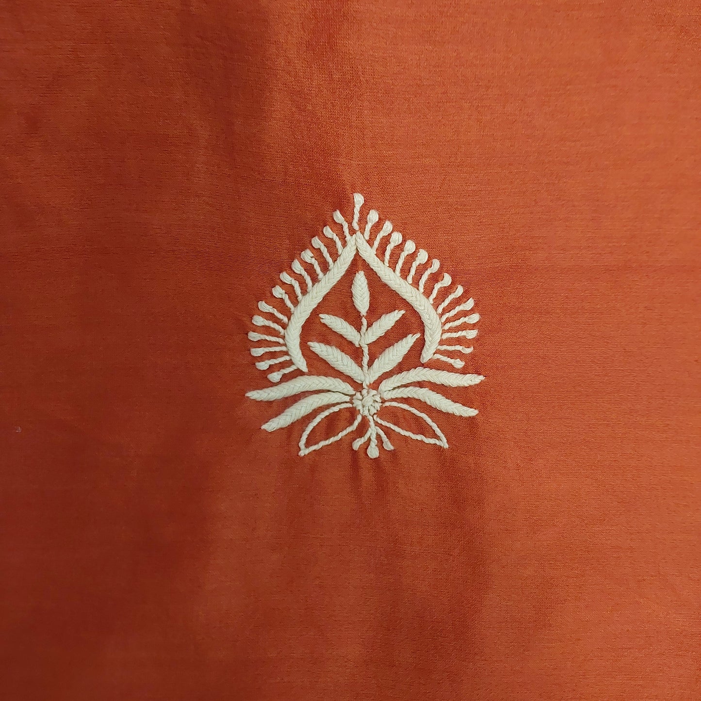 Chanderi Silk Chikankari Suit